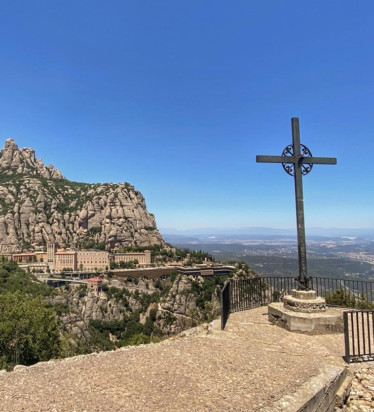 Santa Maria de Montserrat cross