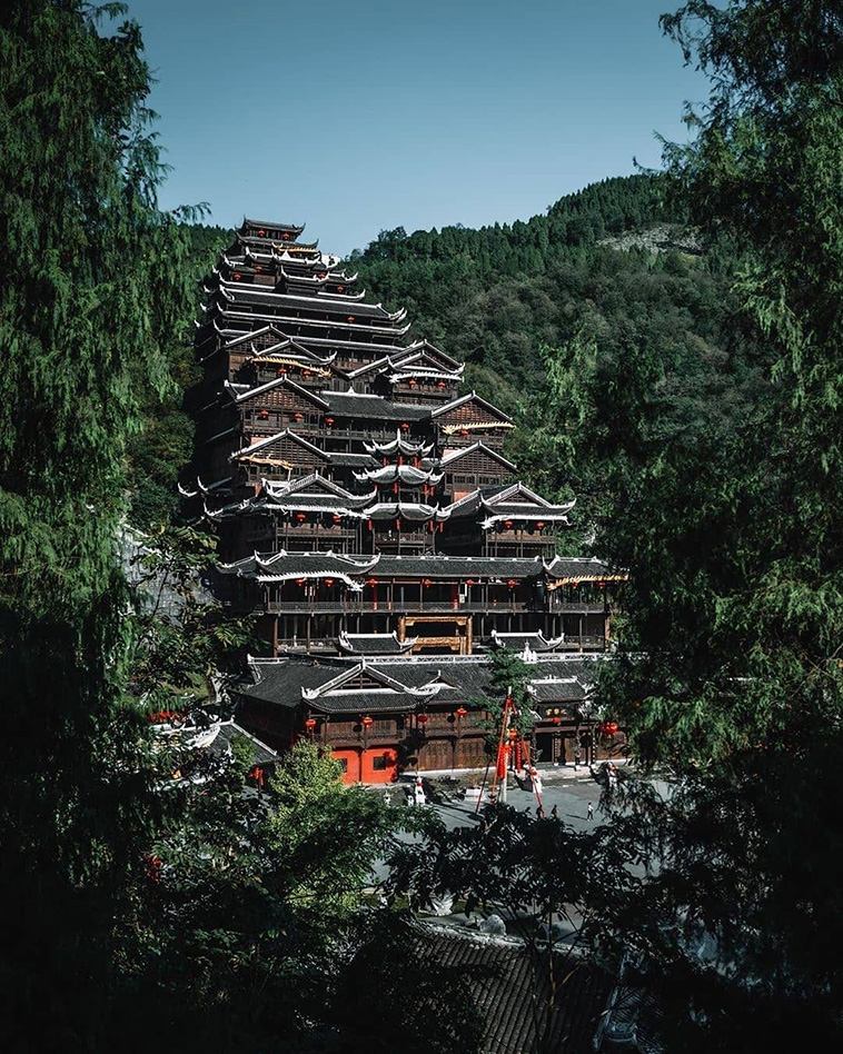 Chiyou Jiuli City: The Largest Miao Architecture in China