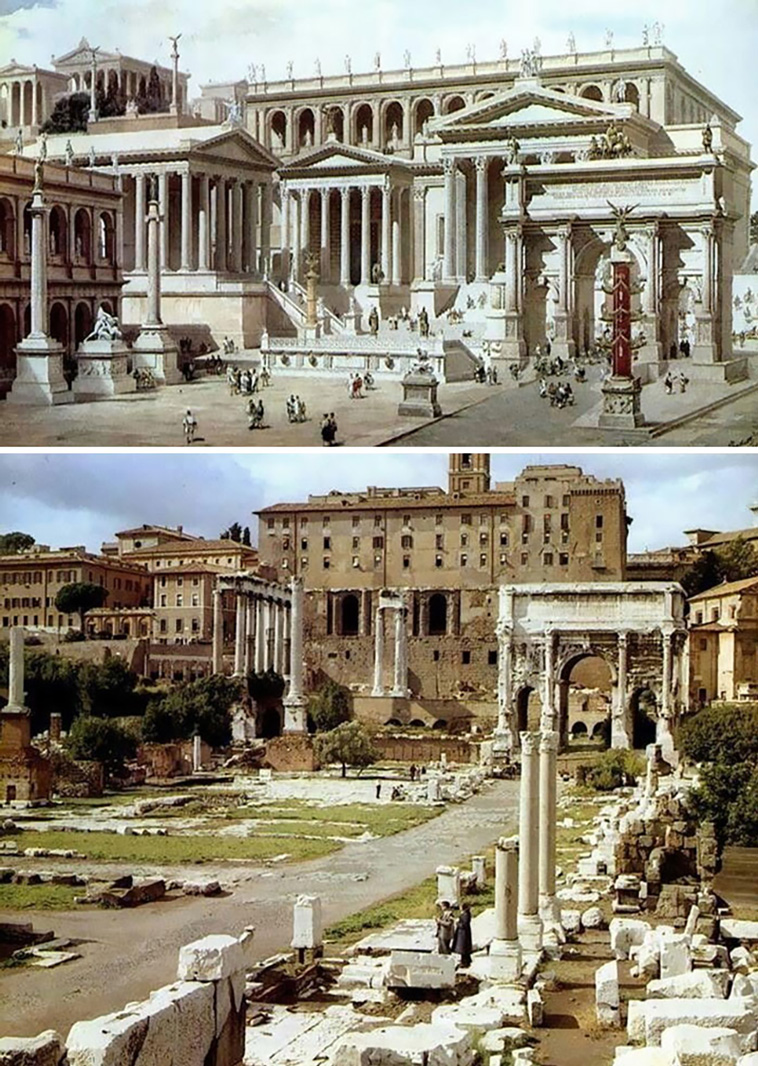 ancient roman structures