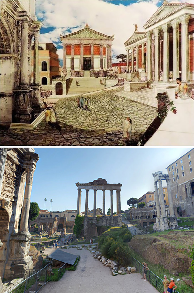 ancient roman structures