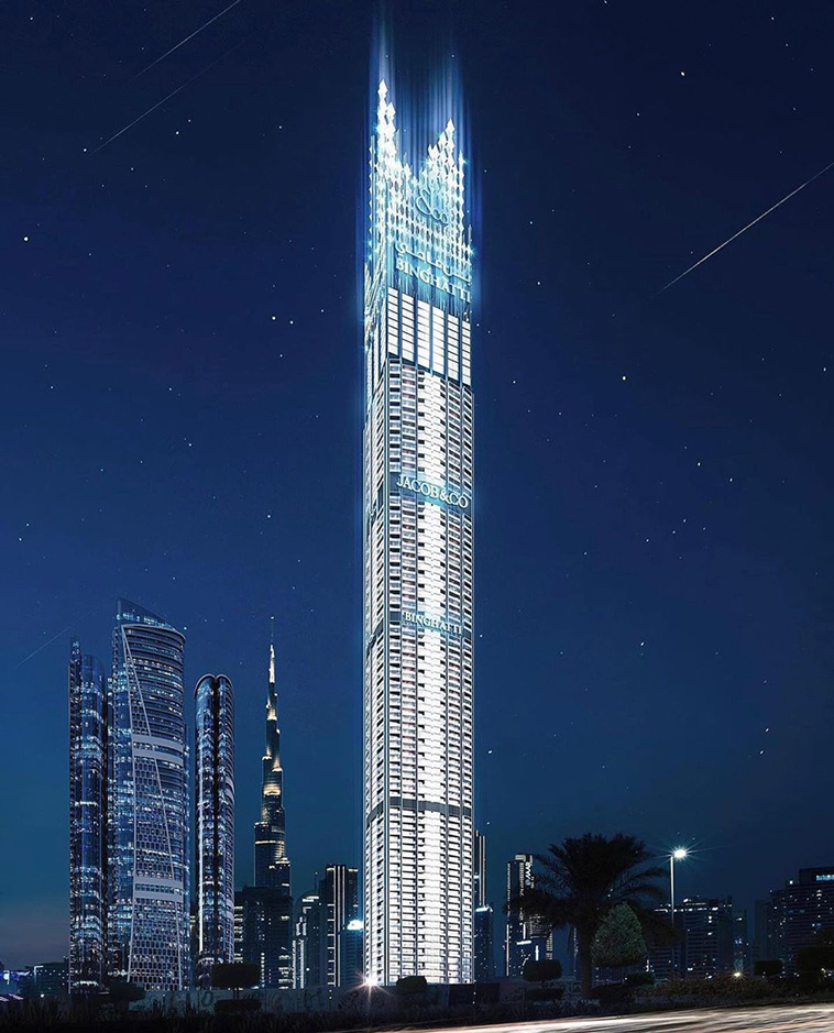 Burj Binghatti In Dubai Will Be The World?s Tallest Residential Tower