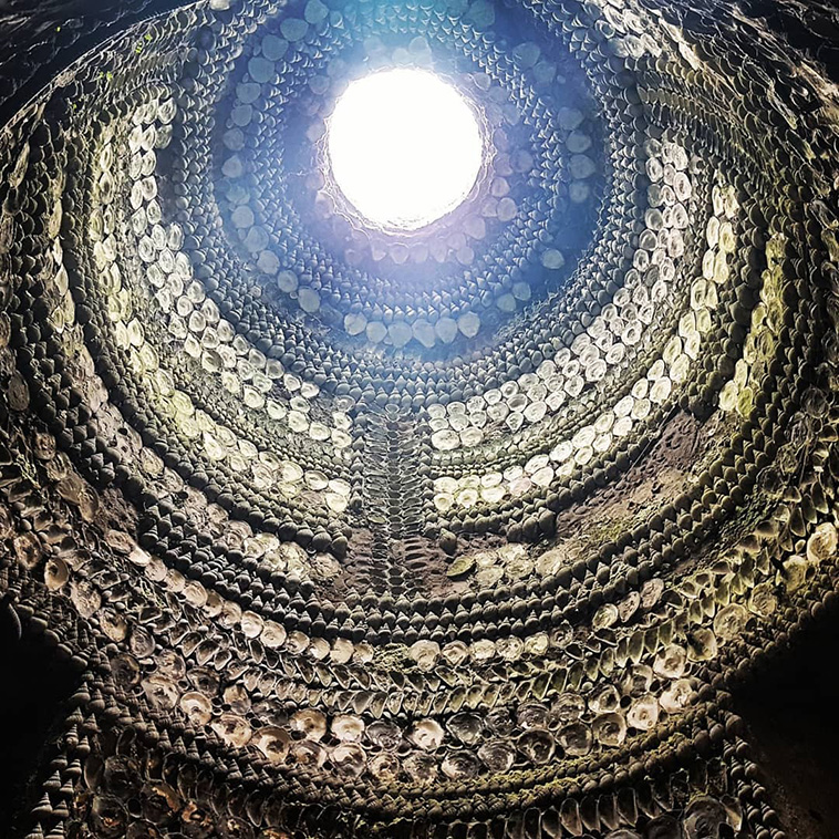 The shell grotto dome