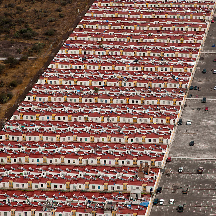 Paseos del Marqués in Querétaro, Mexico tract housing