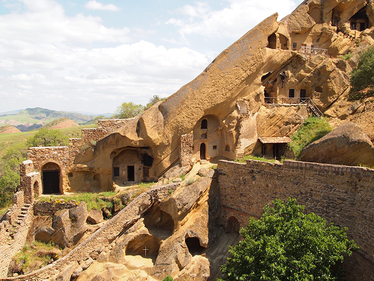 David Gareja Cave Monastery Complex In Georgia