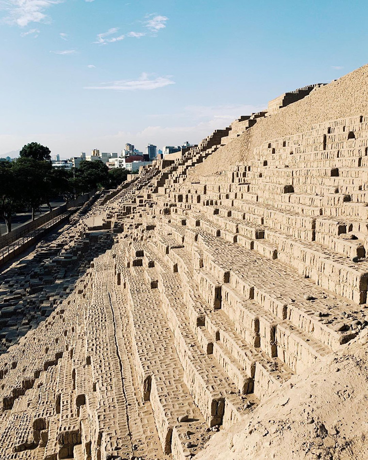 Huaca Pucllana: Pyramid Looking Like a Library of Bricks