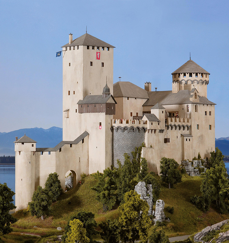 The Castello di Montebello in Switzerland