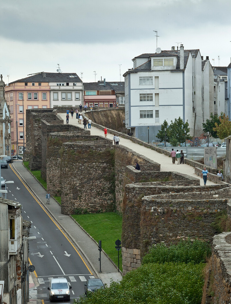 Lugo: Only City to be Surrounded by Intact Roman Walls
