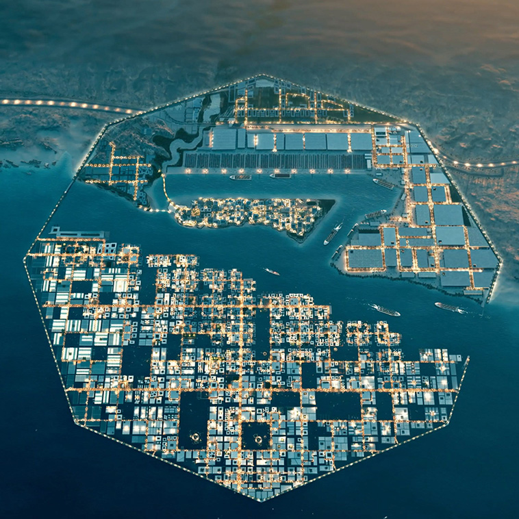 Oxagon Port City In Saudi Arabia Will Be The World?s Largest Floating Industrial Complex