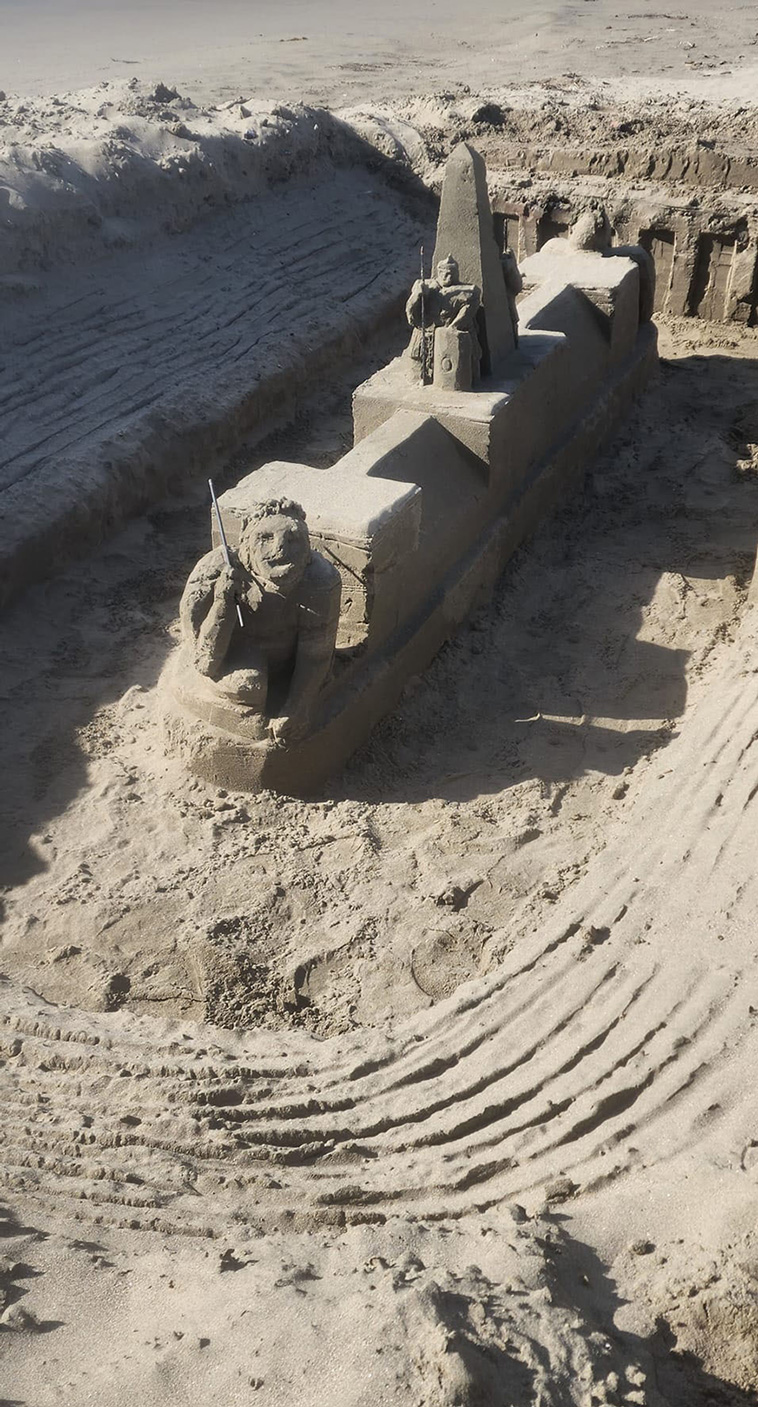 sand sculptures