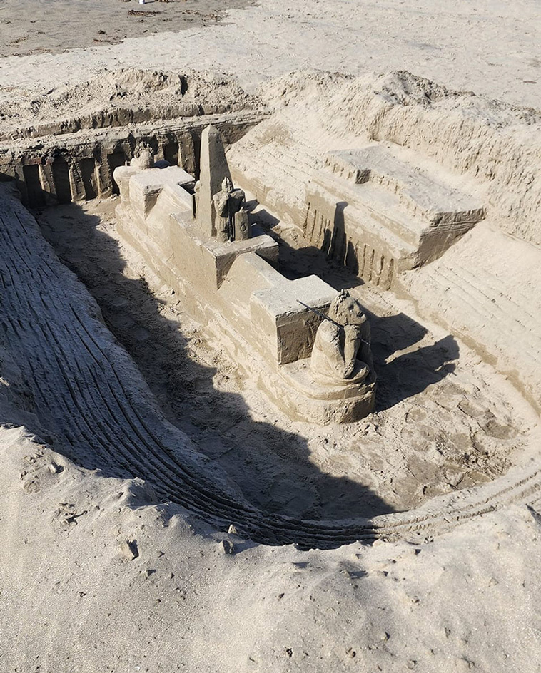 sand sculptures