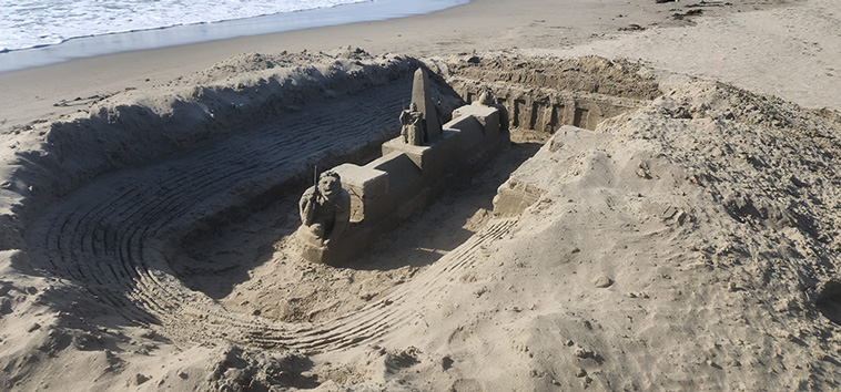 sand sculptures