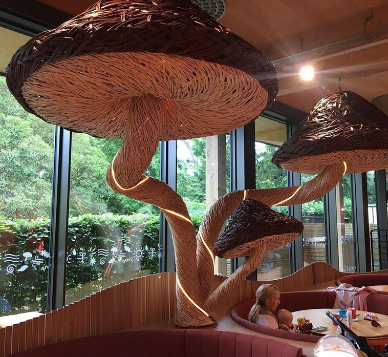 Tom Hare mushrooms sculptures