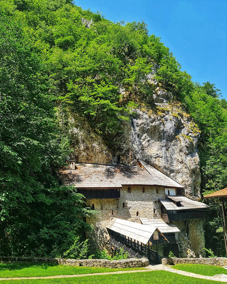 Crna Reka Monastery in Serbia