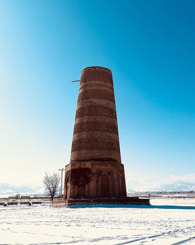 Medieval Towers: Burana Tower in Bishkek, Kyrgyzystan