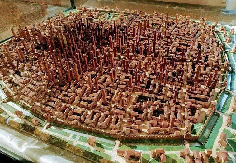 Medieval Towers in Bologna, Italy