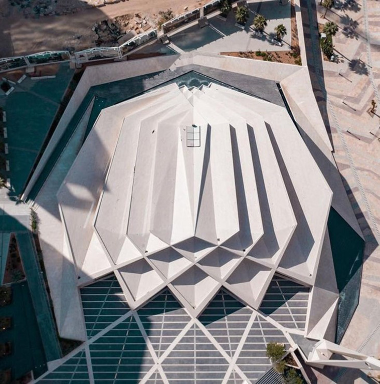 King Abdullah Financial District (KAFD) Mosque in Riyadh, Saudi Arabia, Modern Mosques