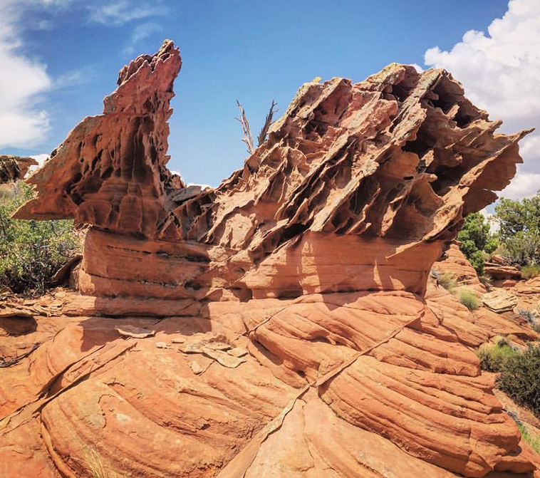 Unusual Rock Formations: Edmaier's Secret, Paria Canyon