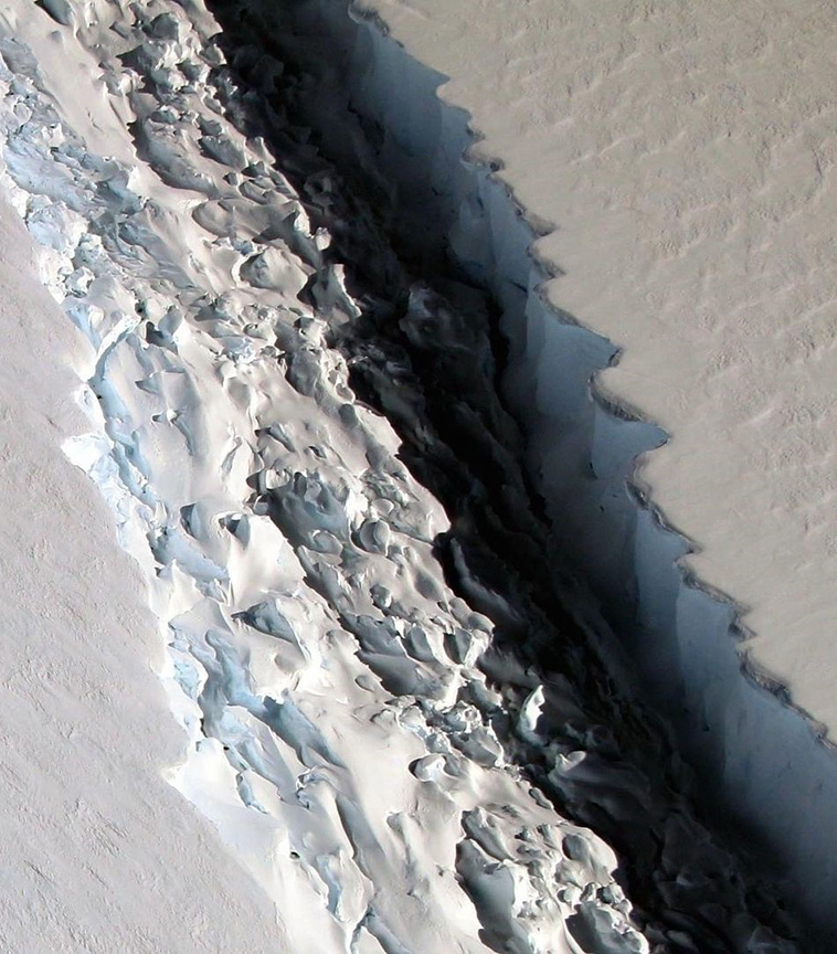 Larsen C Ice Shelf, Antarctic