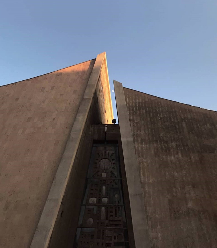 Cinema Rossiya, Armenian Soviet Brutalist Architecture