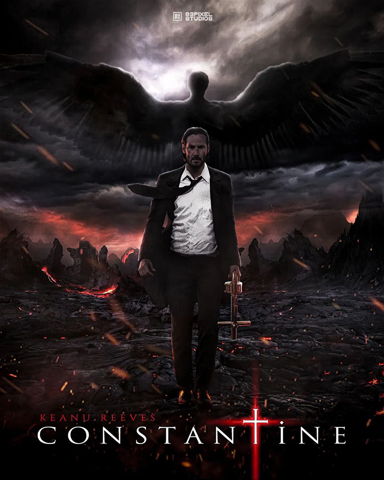A concept art for a Constantine sequel