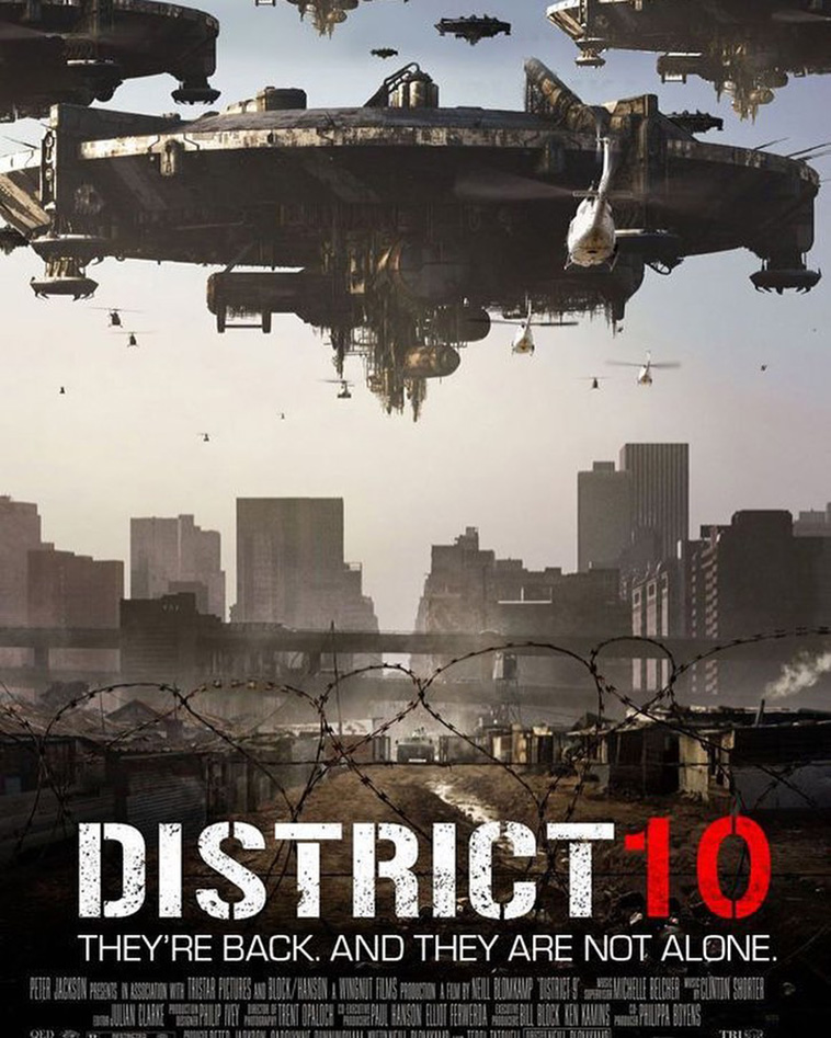 A concept art for District 10