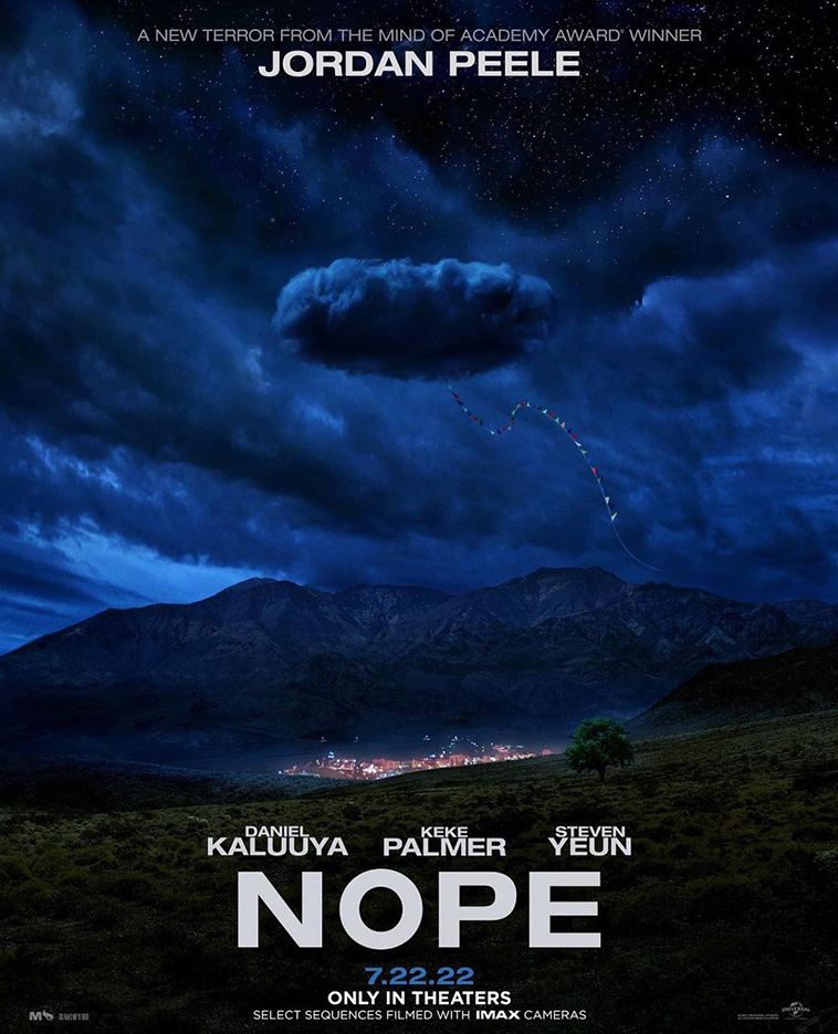 An official poster for Nope