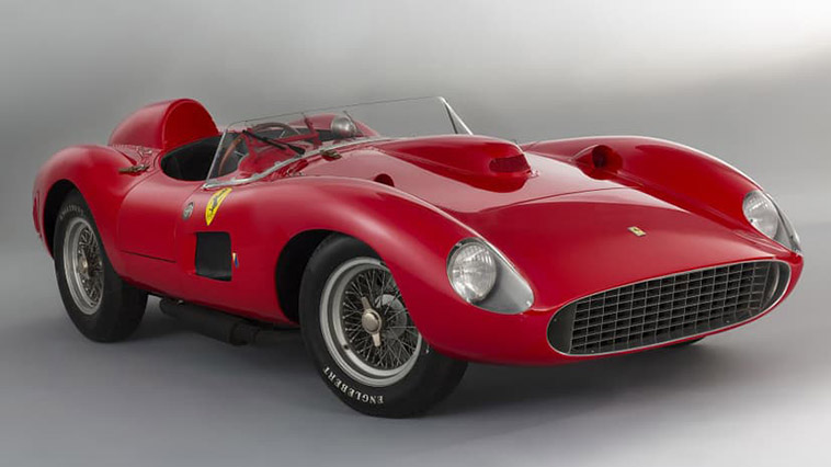the third most expensive car ever auctioned 1957 Ferrari 335 Sport Scaglietti