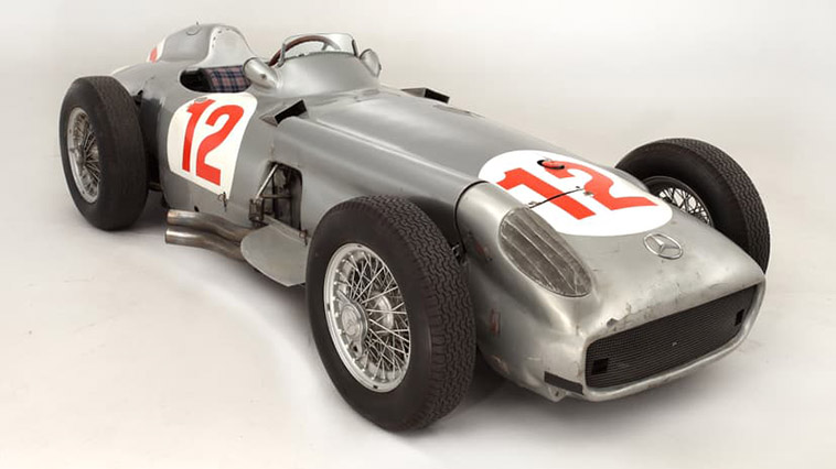 the fourth most expensive car ever auctioned 1954 Mercedes-Benz W196