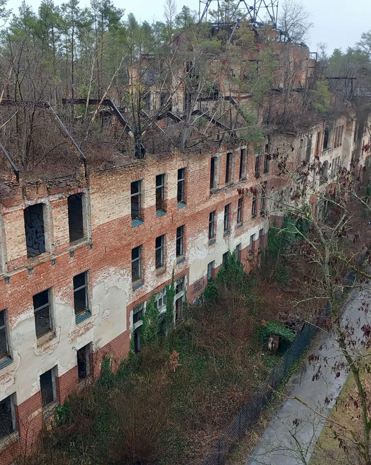 deserted sanatoria Beelitz-Heilstätten Sanatorium