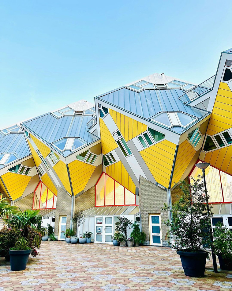 cube houses in rotterdam