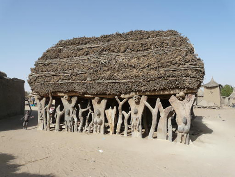 Togunas of Dogon Village, Mali