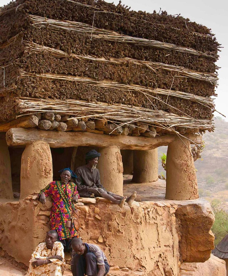 Togunas of Dogon Village, Mali
