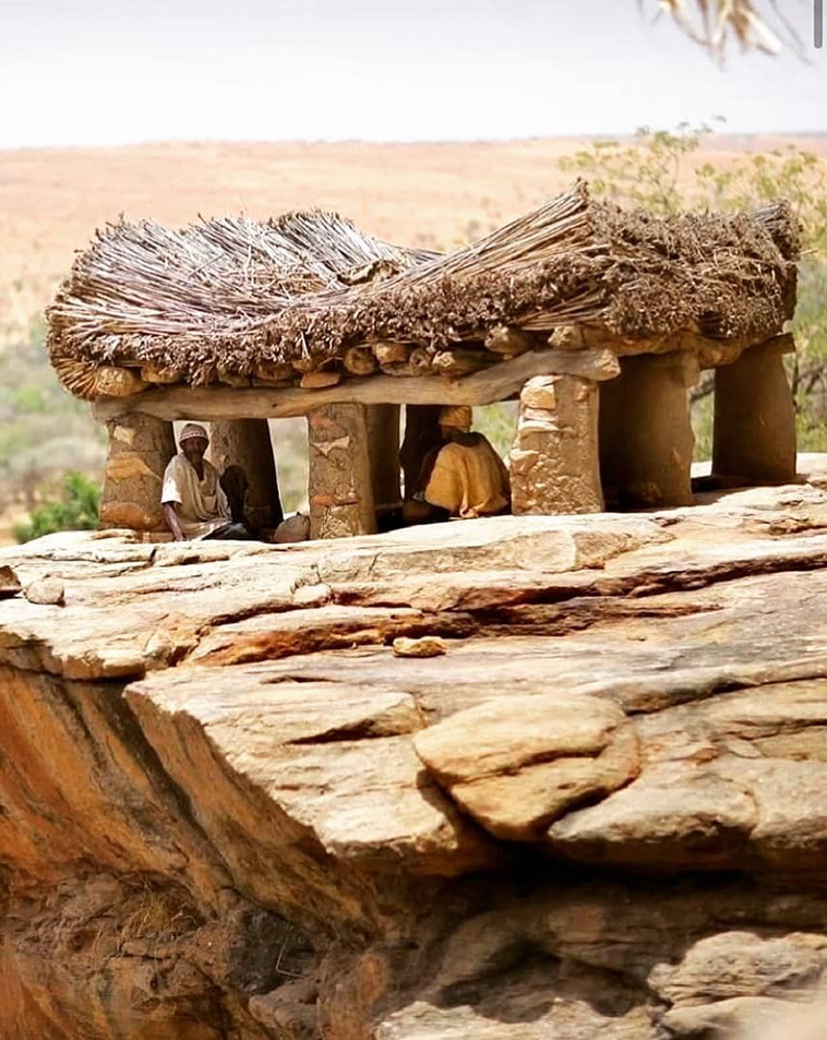 Togunas of Dogon Village, Mali