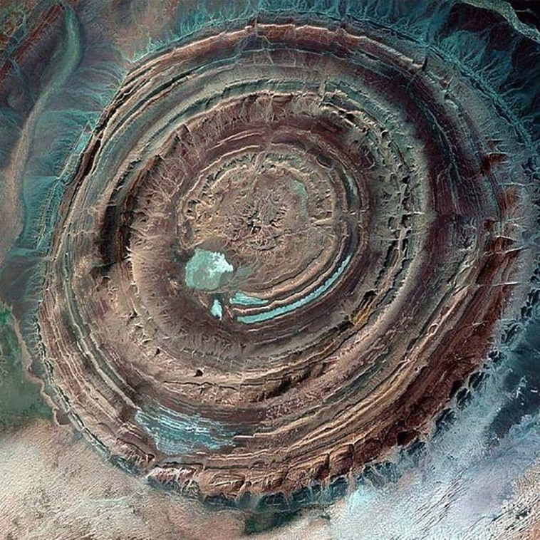 the eye from above