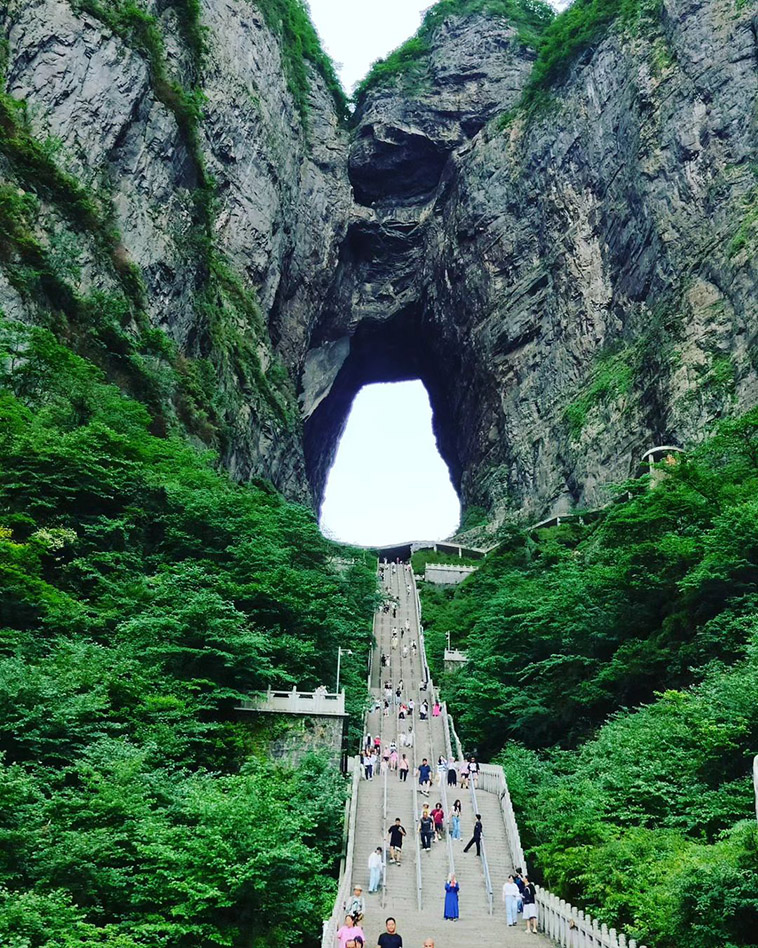 tianmen mountain cave