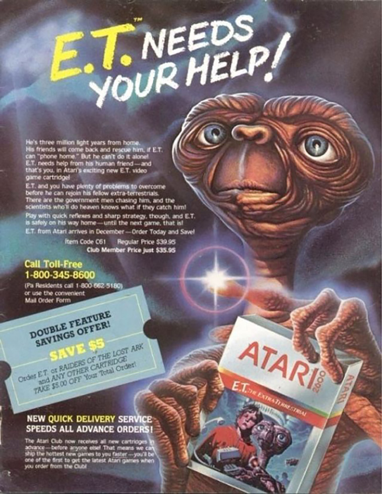 vintage video game ads