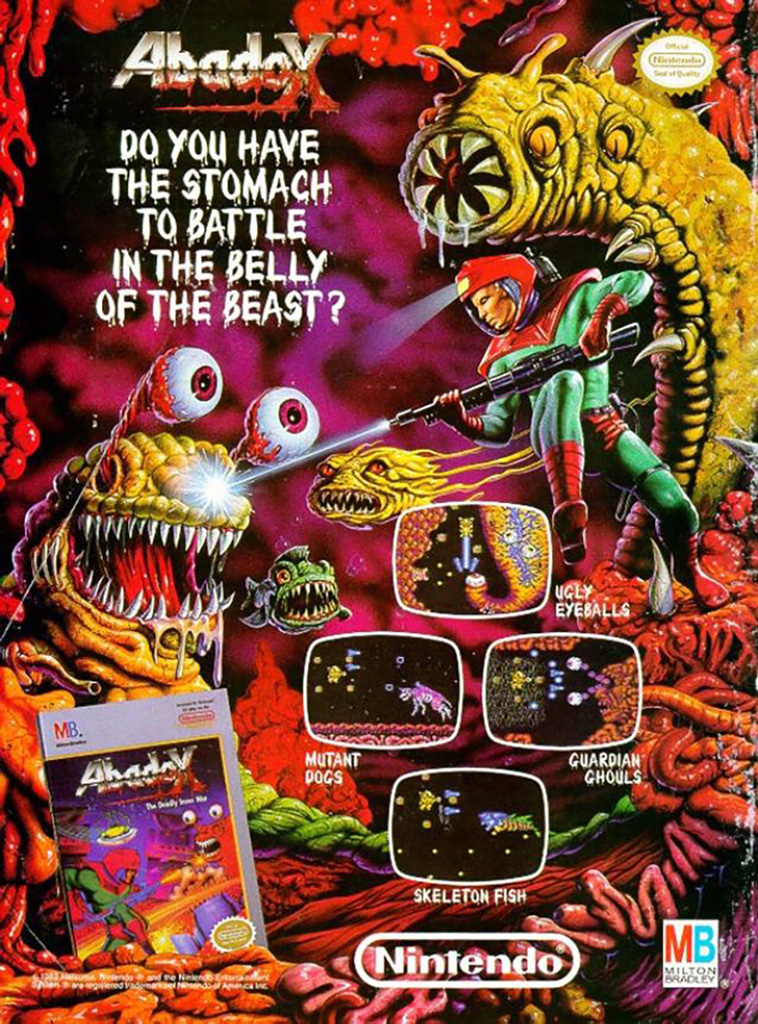 vintage video game ads