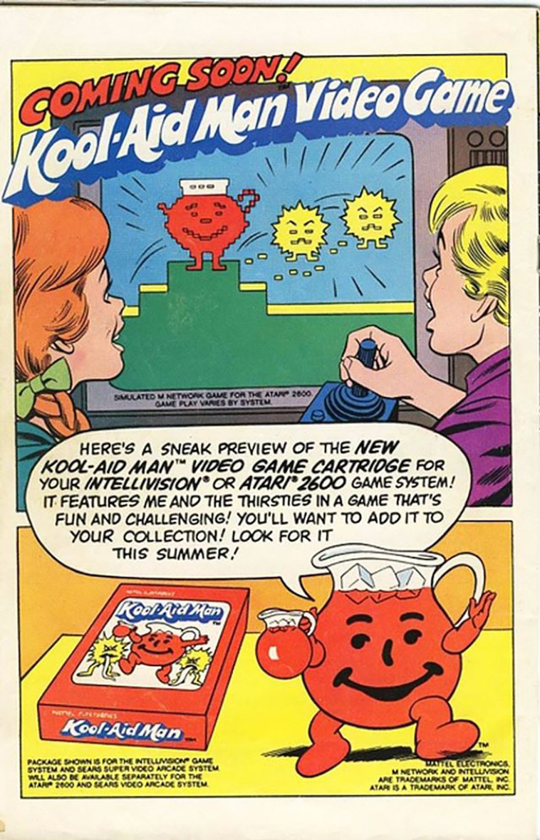 vintage video game ads