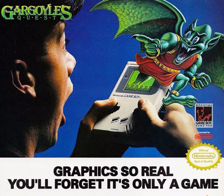 vintage video game ads