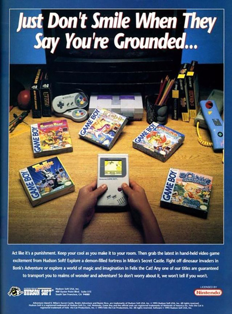 vintage video game ads