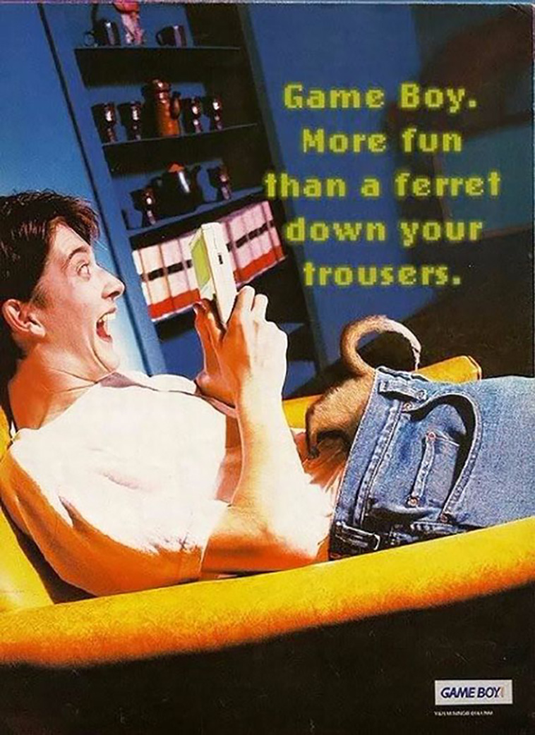 vintage video game ads