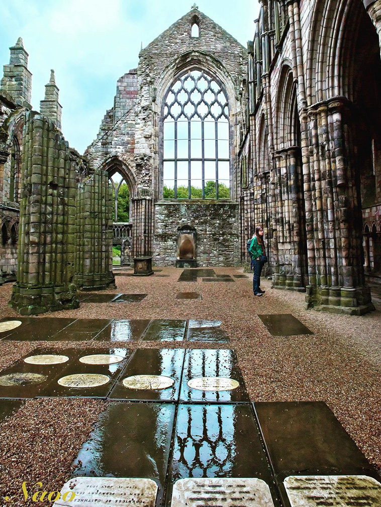 Holyrood Abbey,  Edinburgh