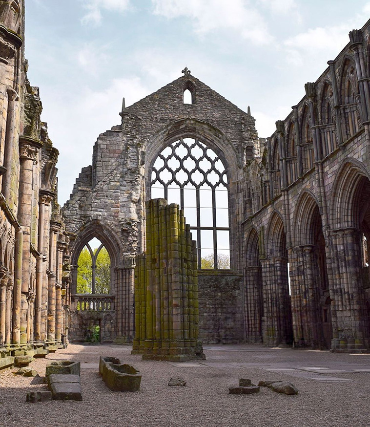 Holyrood Abbey,  Edinburgh