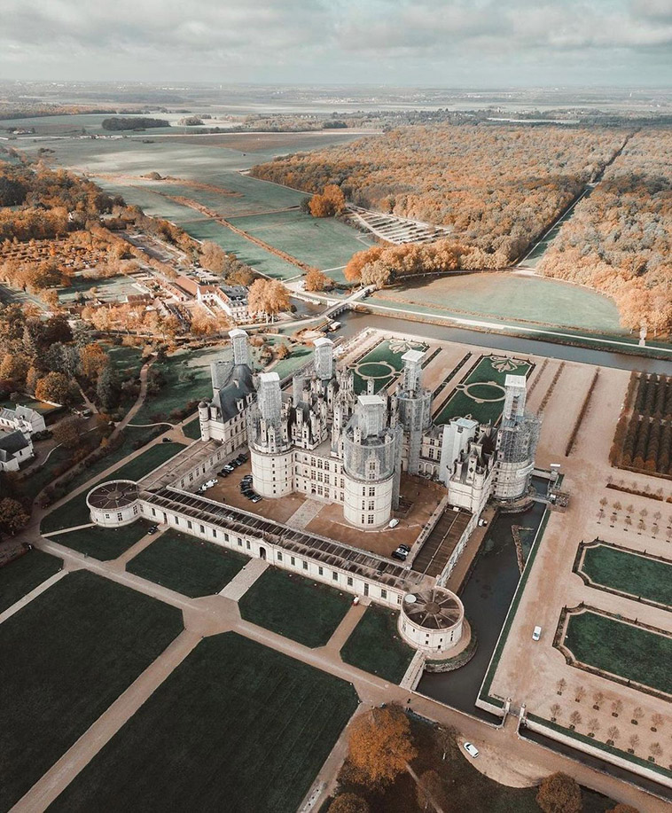 chambord from above