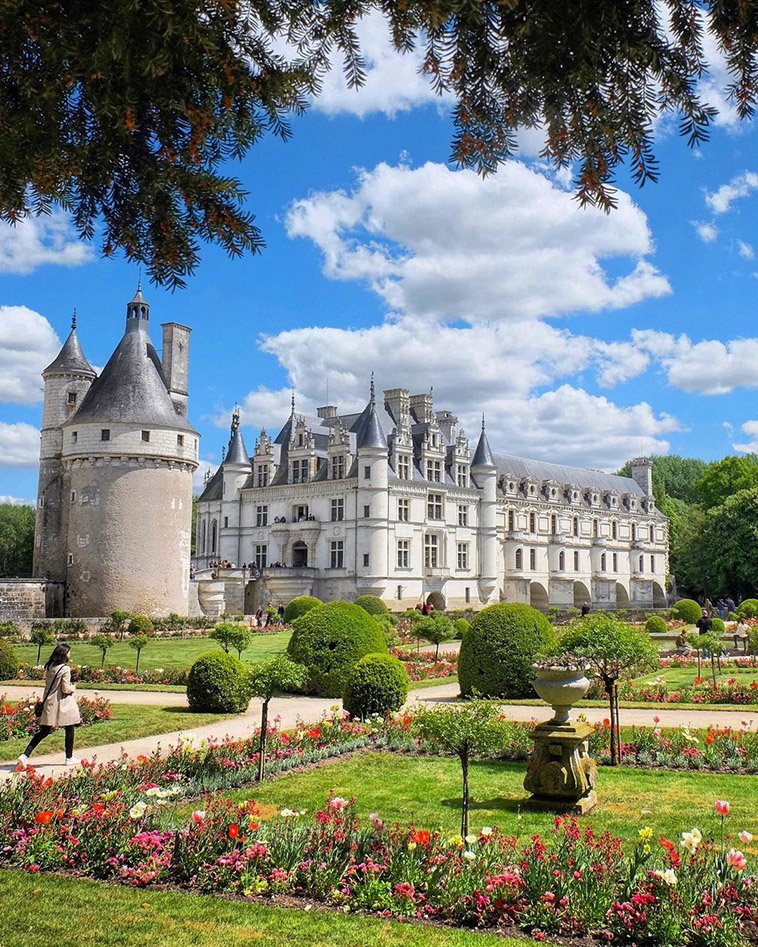 chenonceau from far
