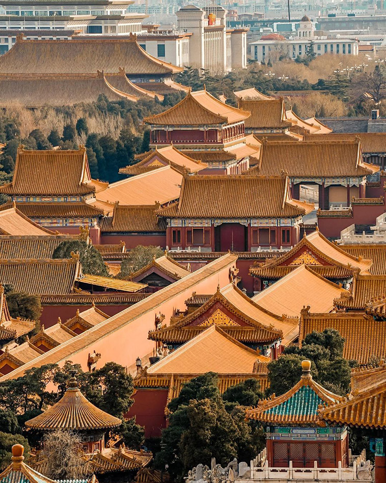 forbidden city palace up close
