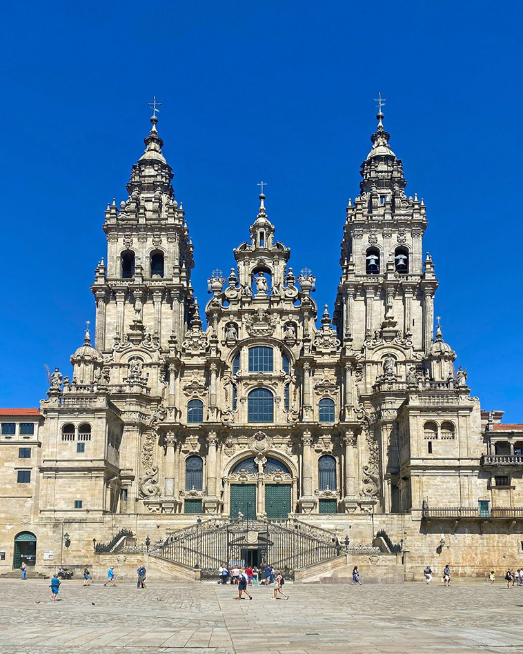 Santiago de Compostela Cathedral in Spain