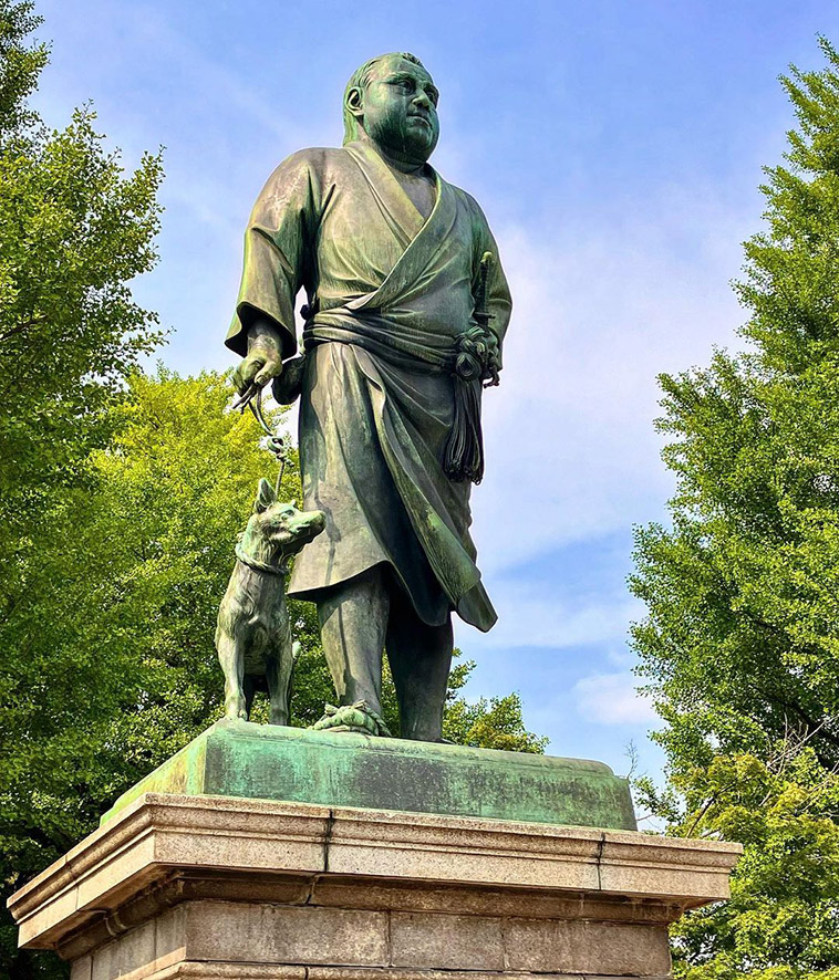 saigo takamori one of the most impressive samurai statues