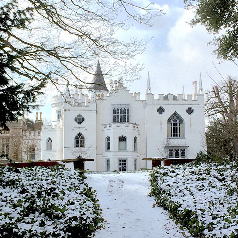 strawberry hill house of gothic revival buildings