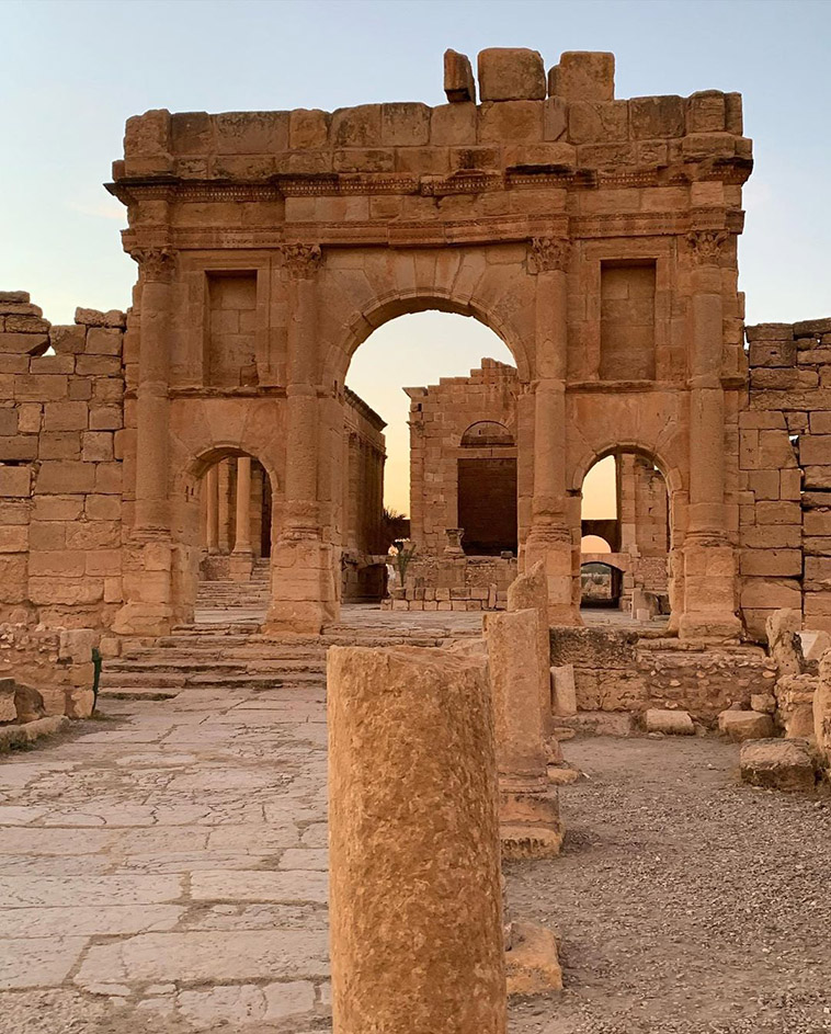 sufetula roman ruins of tunisia